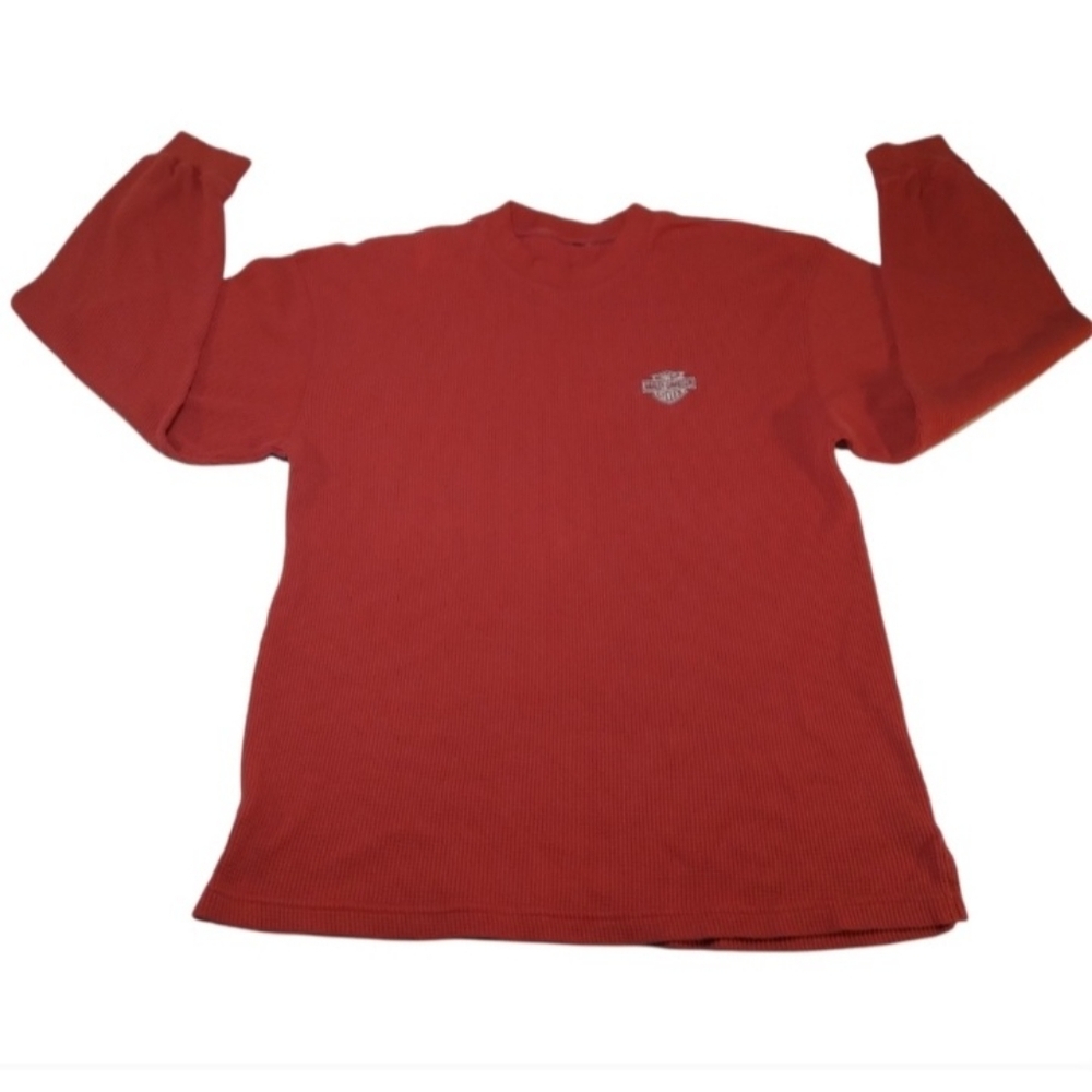 Harley-davidson Thermal Longsleeve Shirt Sz L